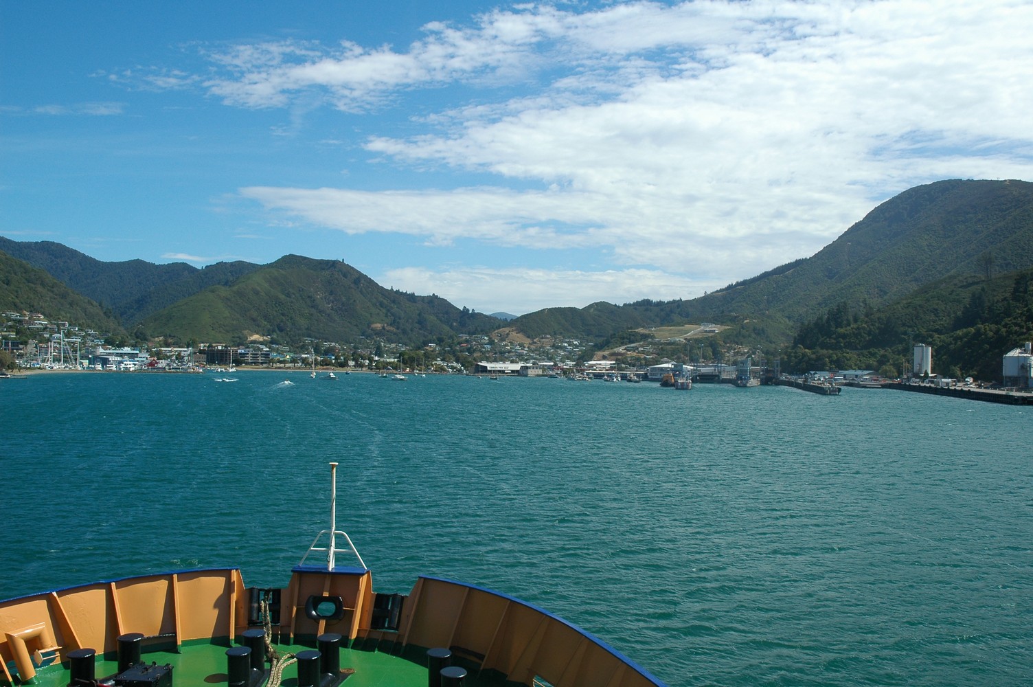 020   22 01   Overtocht Wellington   Picton